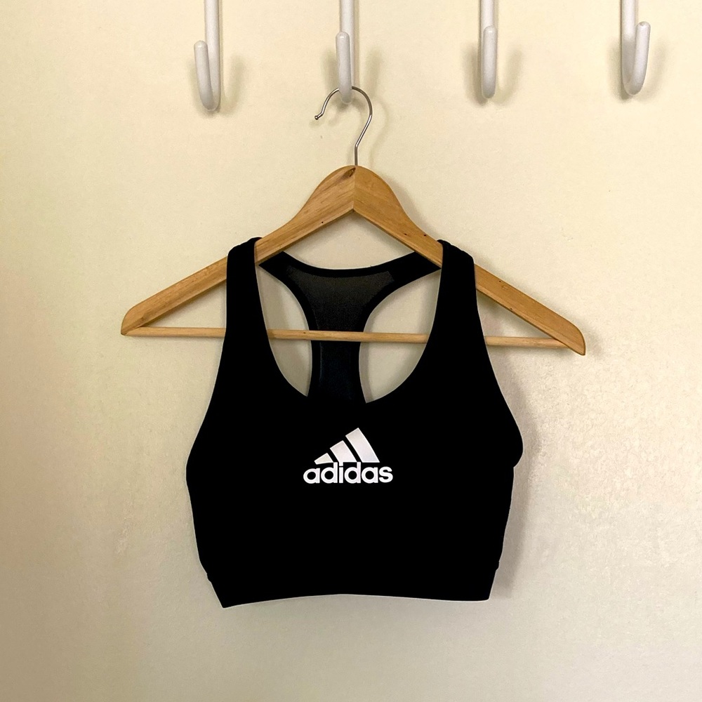 Adidas Black Sports Bra